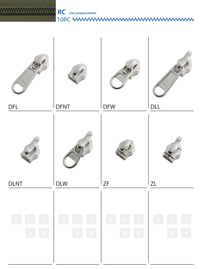 Спираль 10RC YKK