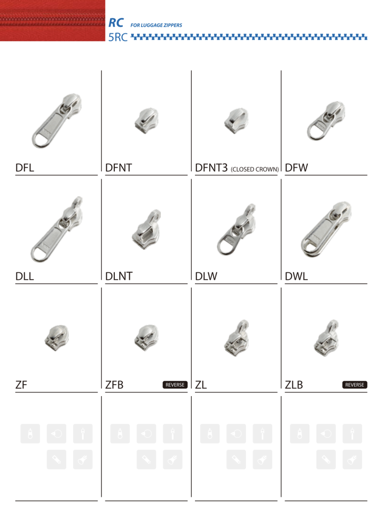 Спираль 5RC YKK